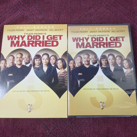 Tyler Perry's Why Did I Get Married -2007 -Rated PG/13 -W/Slipcover- DVD -New - Picture 3 of 4